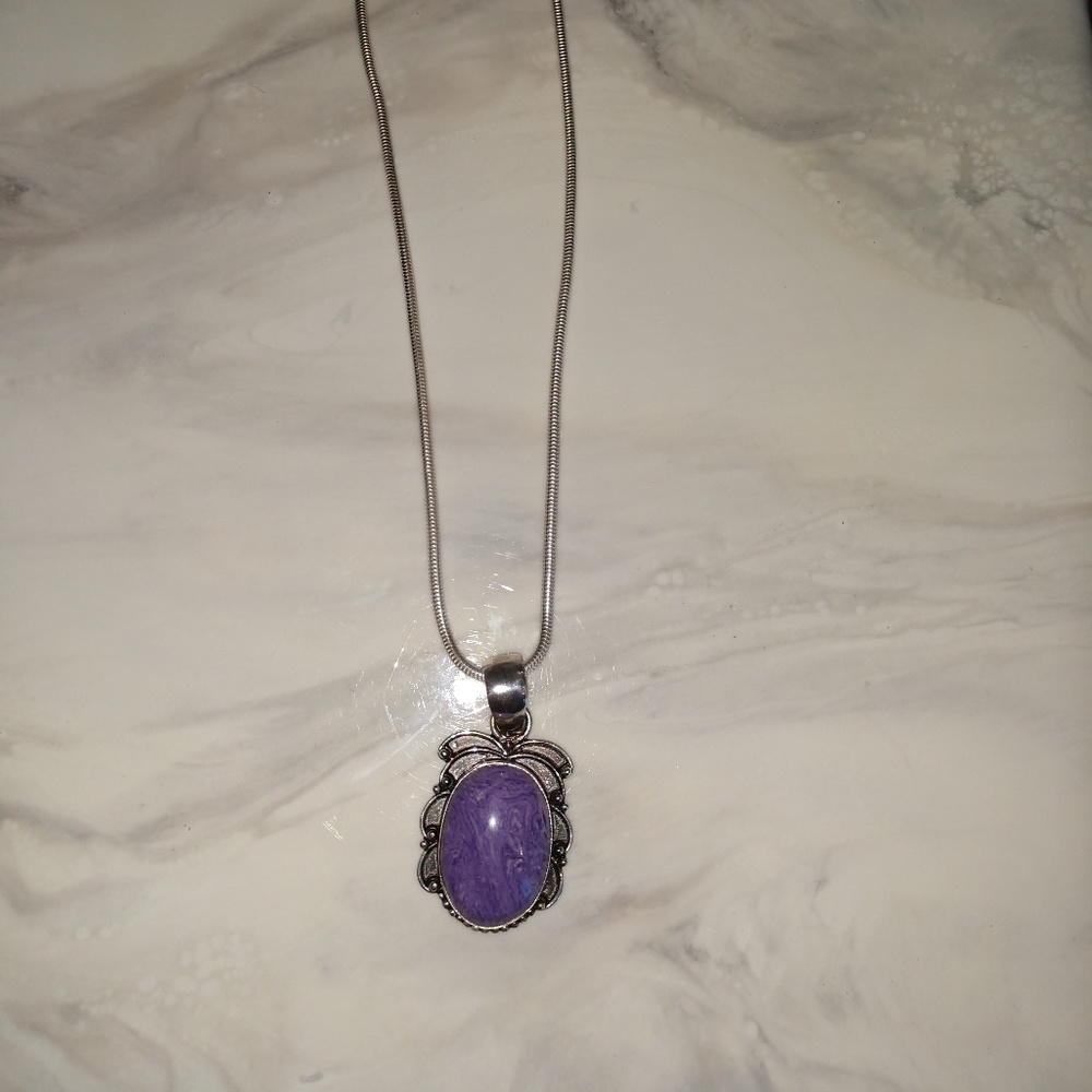 Gemstone necklace